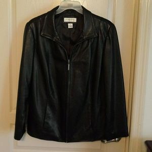 Leather jacket